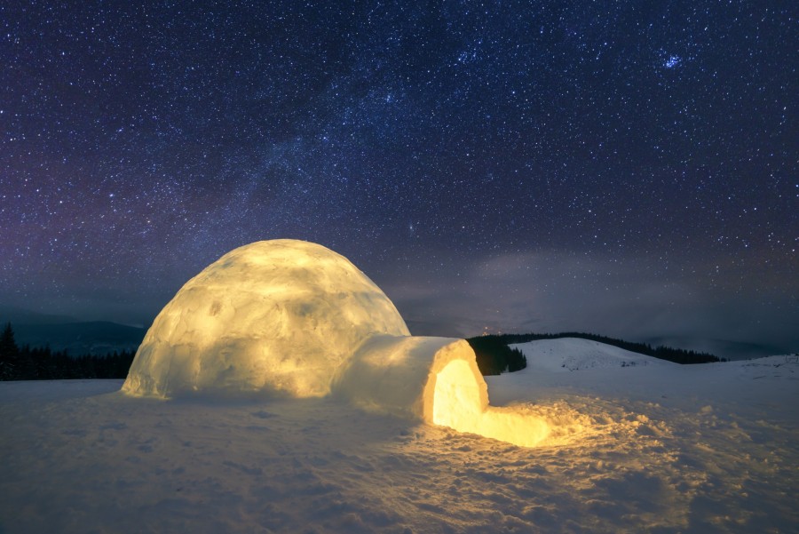 Pourquoi choisir de dormir dans un igloo ?