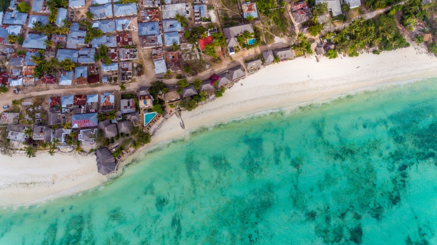 Quelle est la localisation de l'île de Zanzibar ?